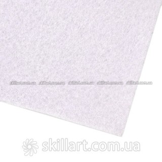 Фетр лист 50*33см, 2 мм (белоснежный)